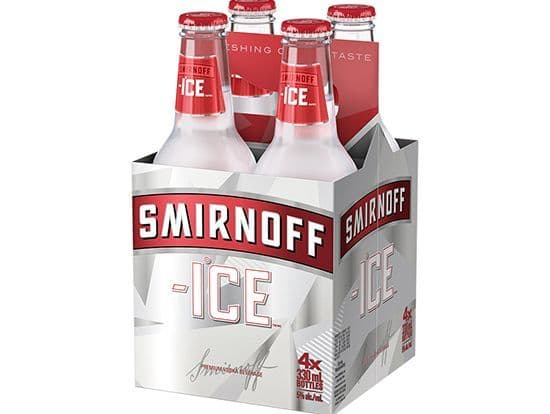 Smirnoff Ice 4pack, 330mL coolers (5.0% ABV)
