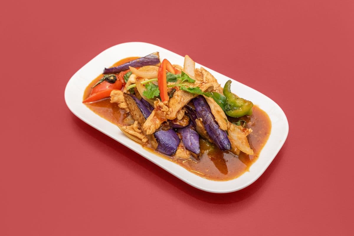 Chicken with Eggplant