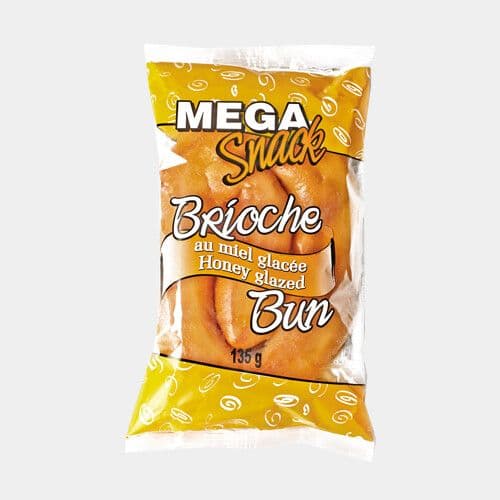 Mega Snack-G brioche au miel glacée / Mega Snack-Honey Glazed Bun
