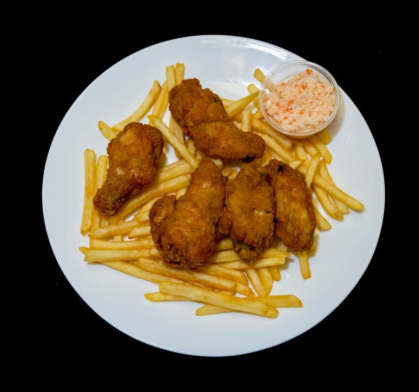 Chicken Wings (5 pcs) Combo