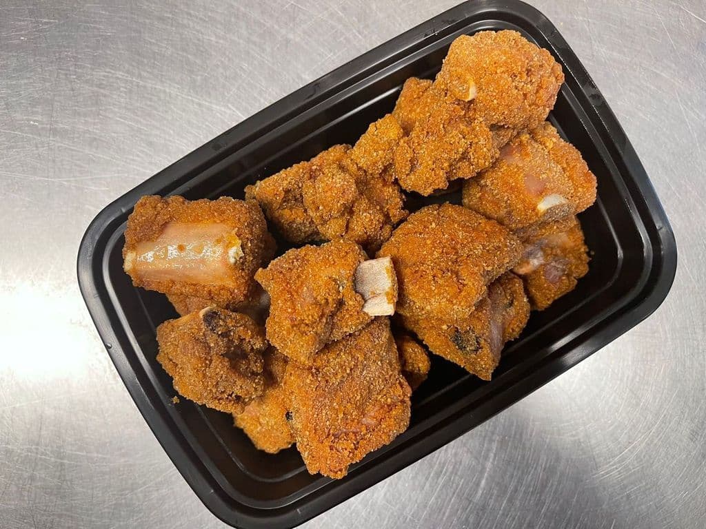 61a. Dry Breaded Spare Ribs
