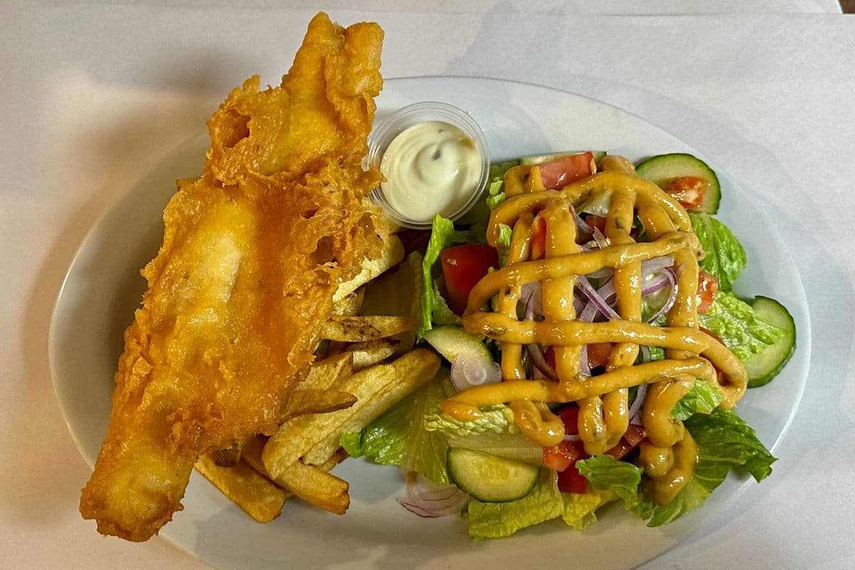 Haddock and Salad (7 Oz)