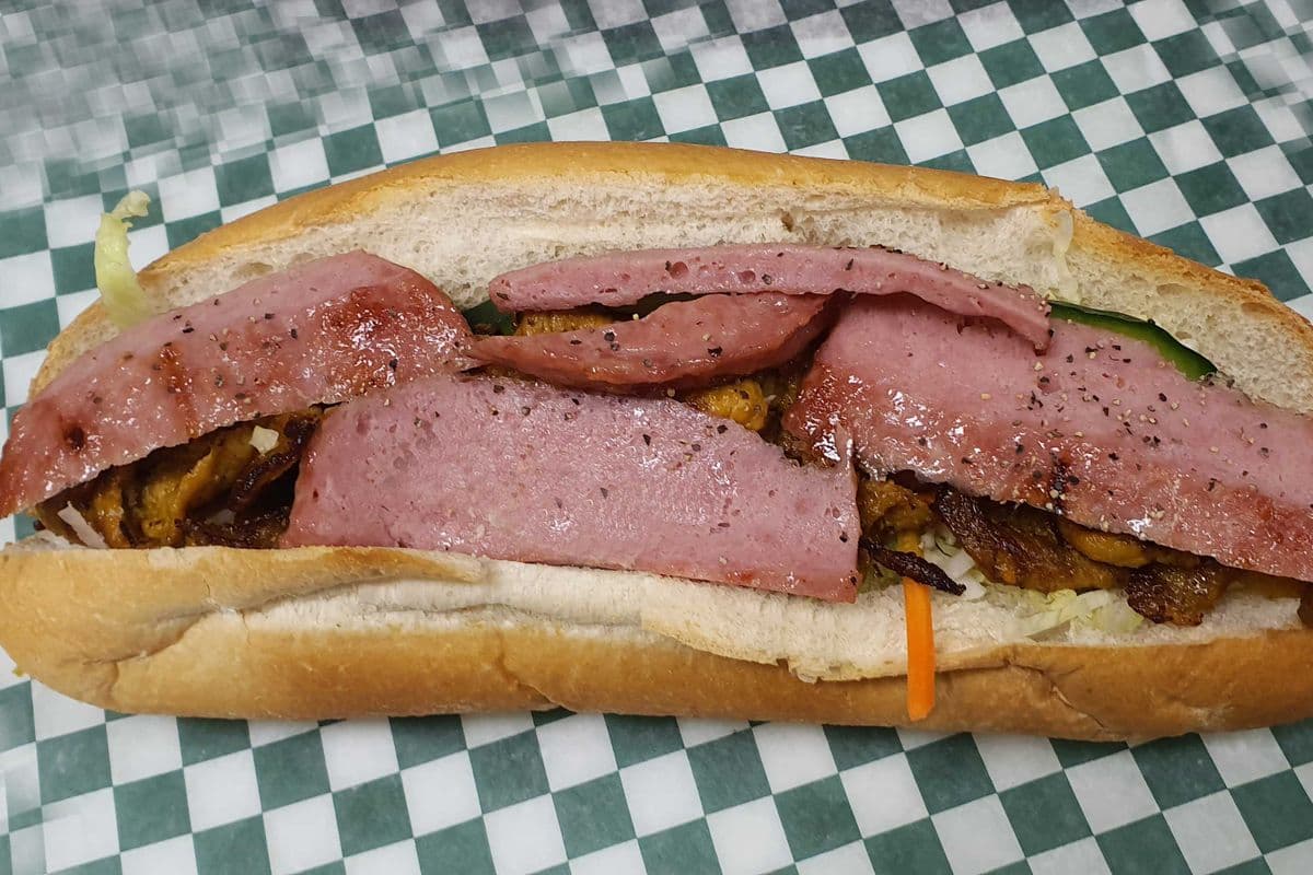 9. Grilled Pork Slices and Minced Pork - Banh Mi Thit Nuong, Nem Nuong
