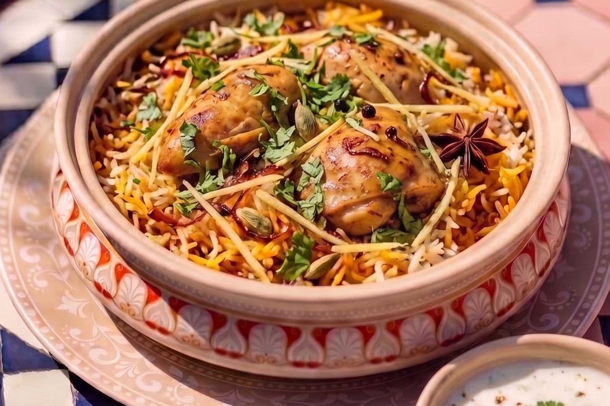 CHICKEN BIRYANI ( halal )