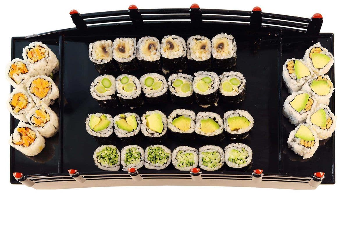 P6. Vegetarian Roll Tray F - 36 pcs