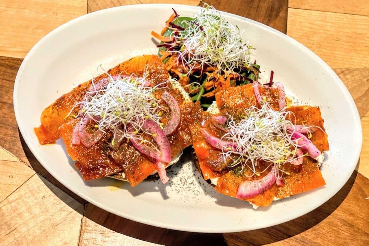 Vegan Smoked Carrot Lox