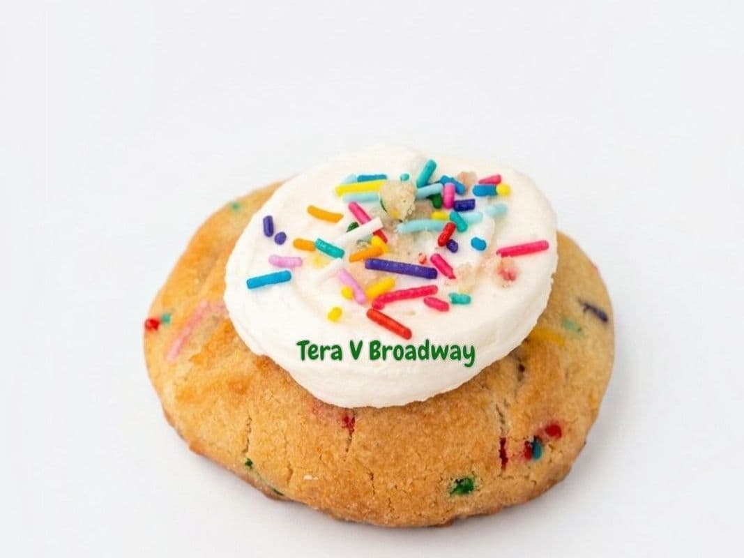 Vegan Sprinkles Gourmet Cookie