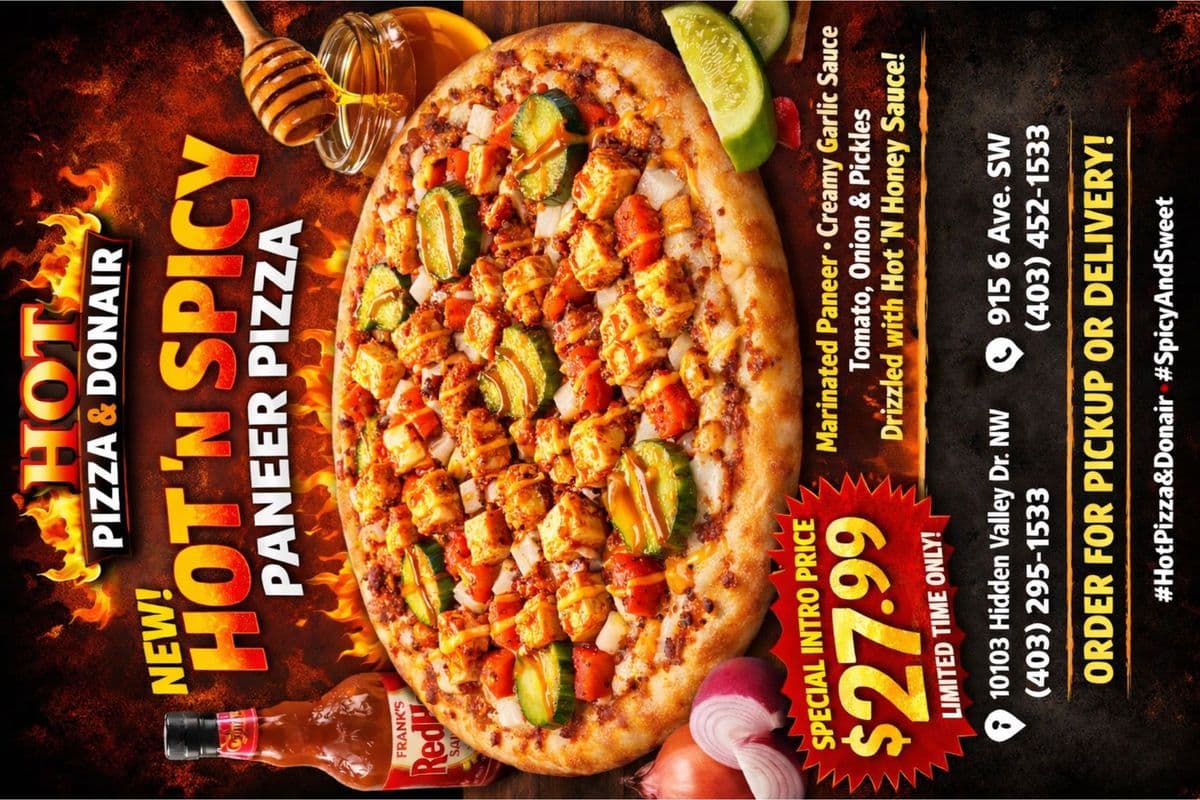 🔥 Hot ‘N Spicy Paneer Pizza!!!!🔥 🍕🌶️