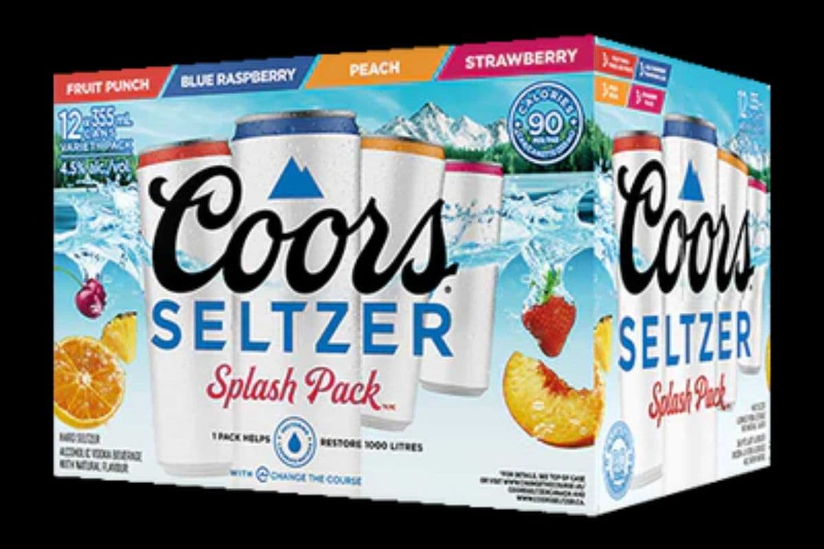 Coors Seltzer Fruit Splash Pack 12C (1 x 355)
