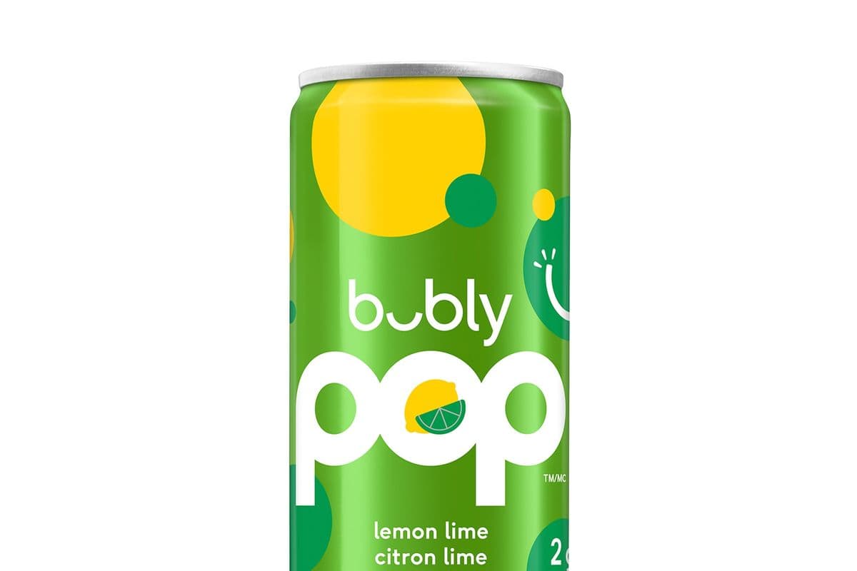 bubly pop lemon lime (Side)