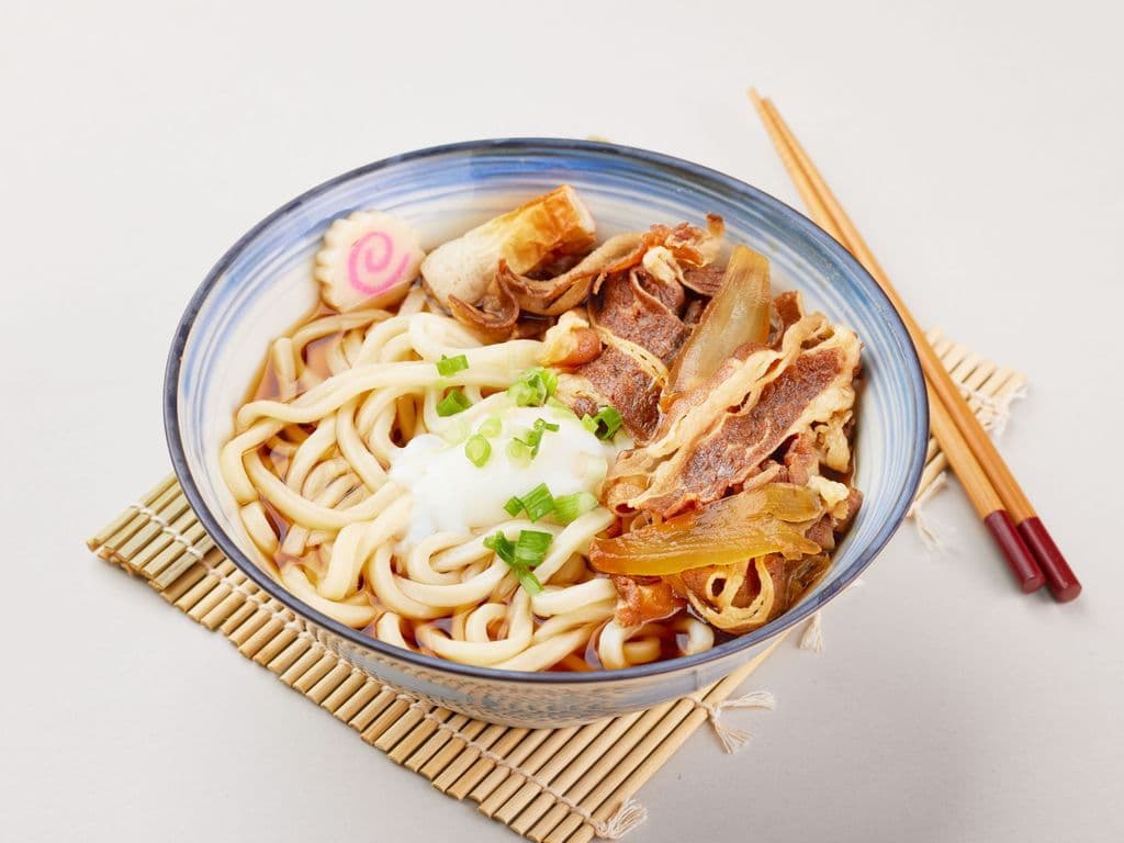 Pork Udon Soup 豬肉柴魚高湯烏冬麵