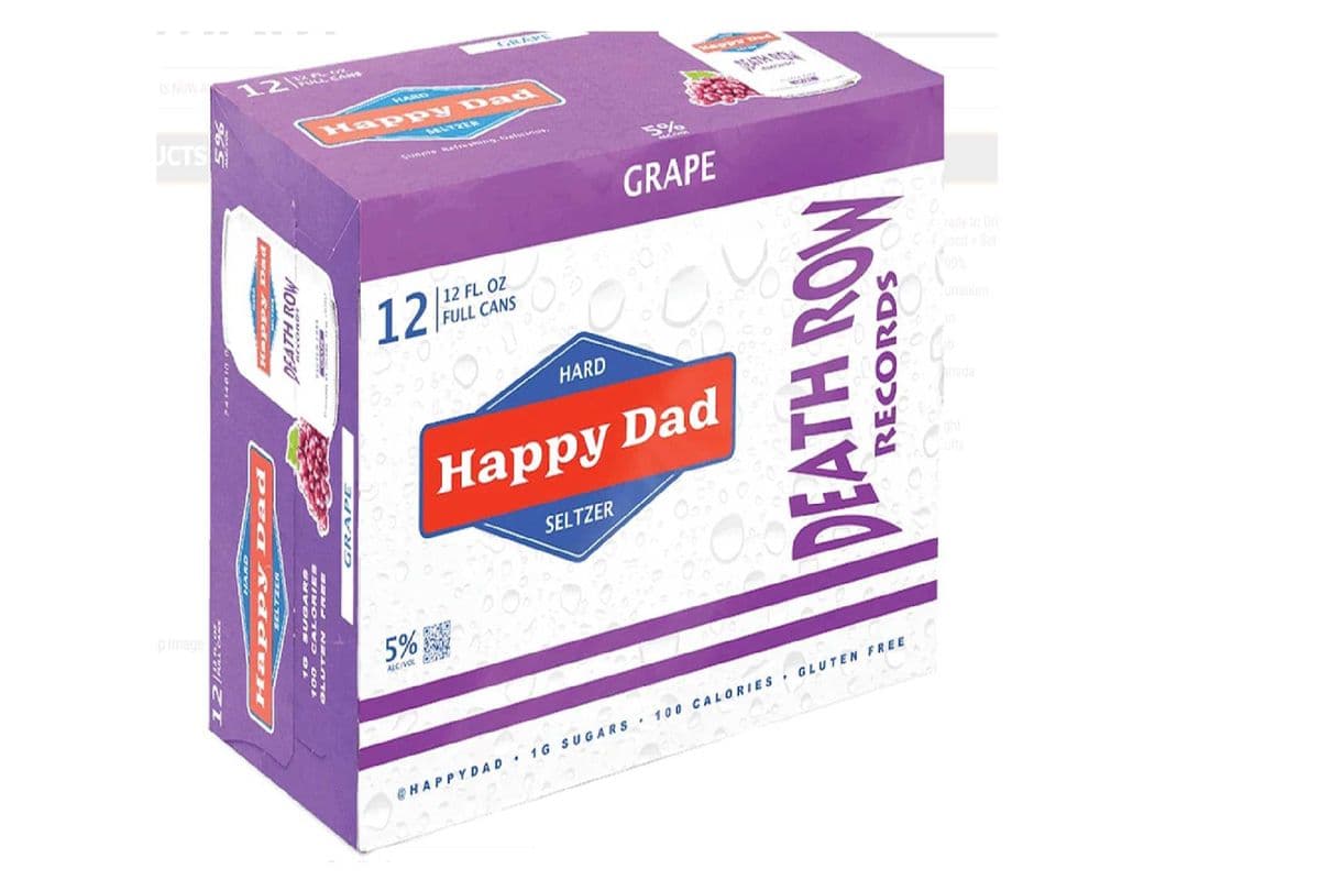Happy Dad Grape Hard Seltzer (12 x 355 ml cans)