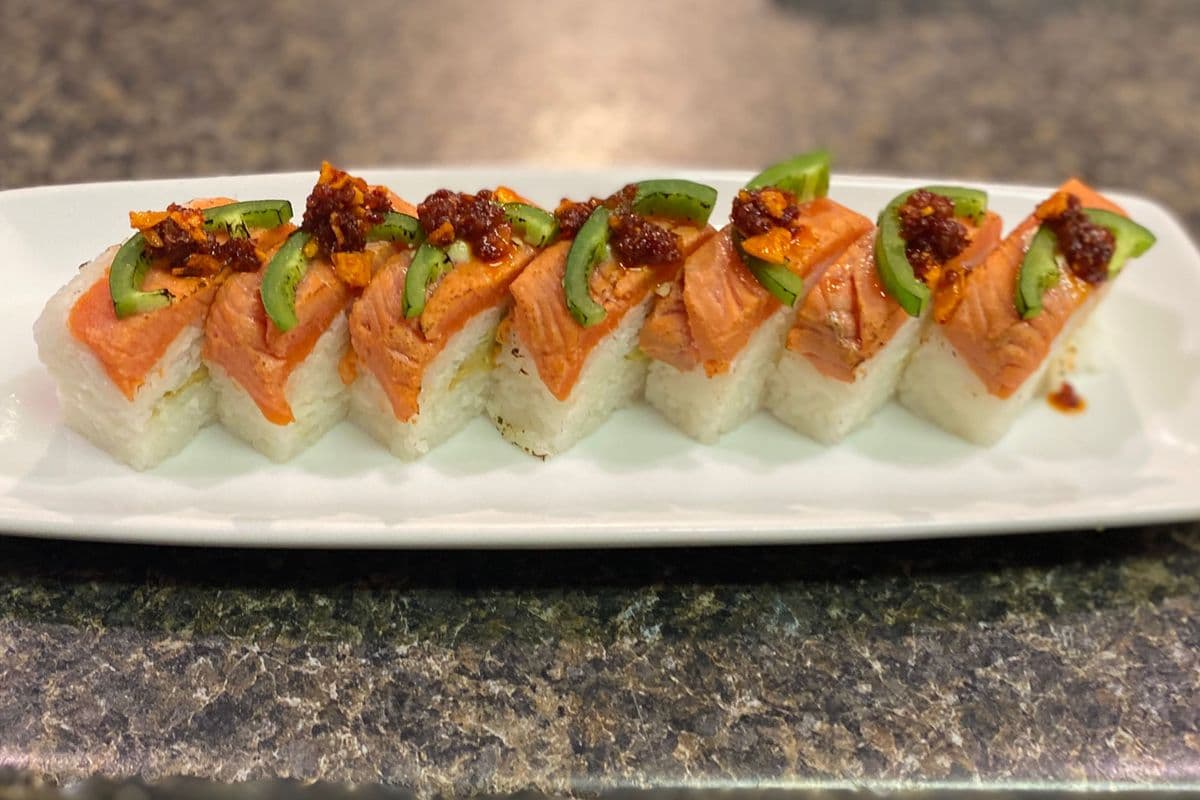 Salmon Battera