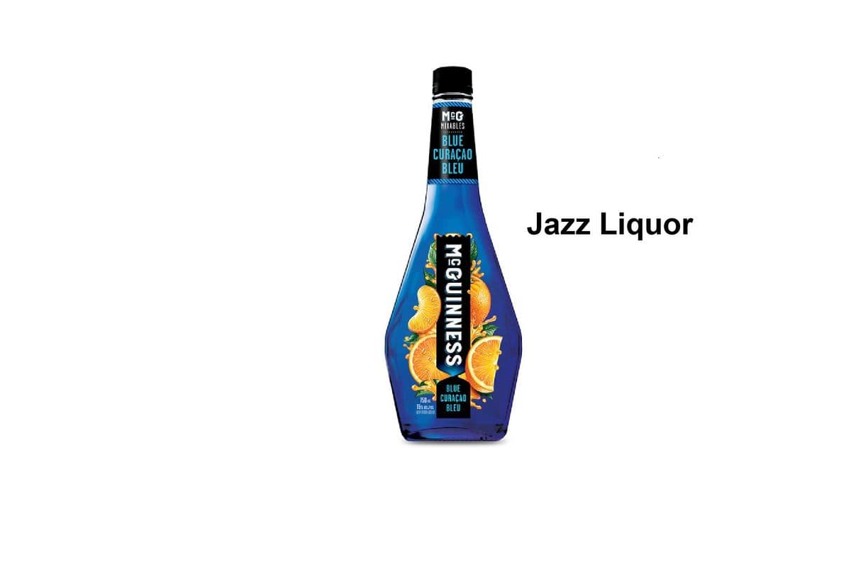 MCGUINNESS BLUE CURACAO 750ML (1 x 1x750ML)
