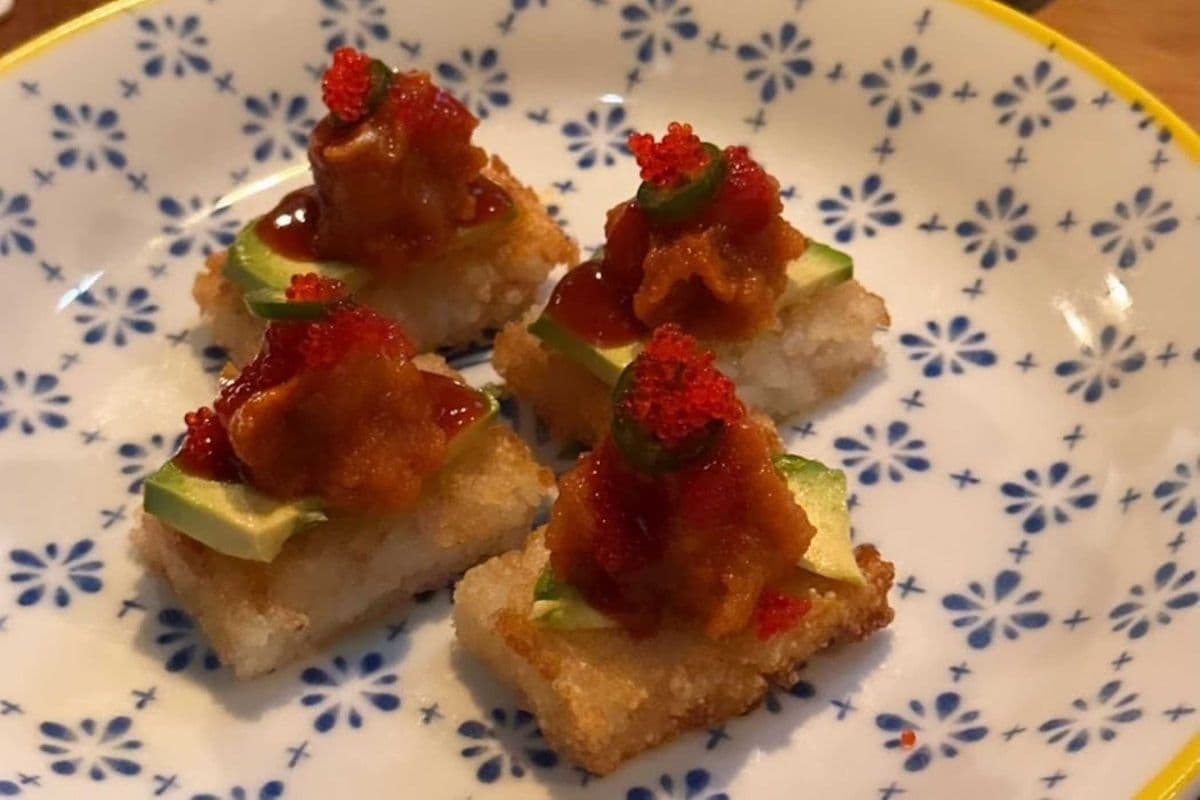 Crispy Rice with Spicy Tuna (4 pcs)