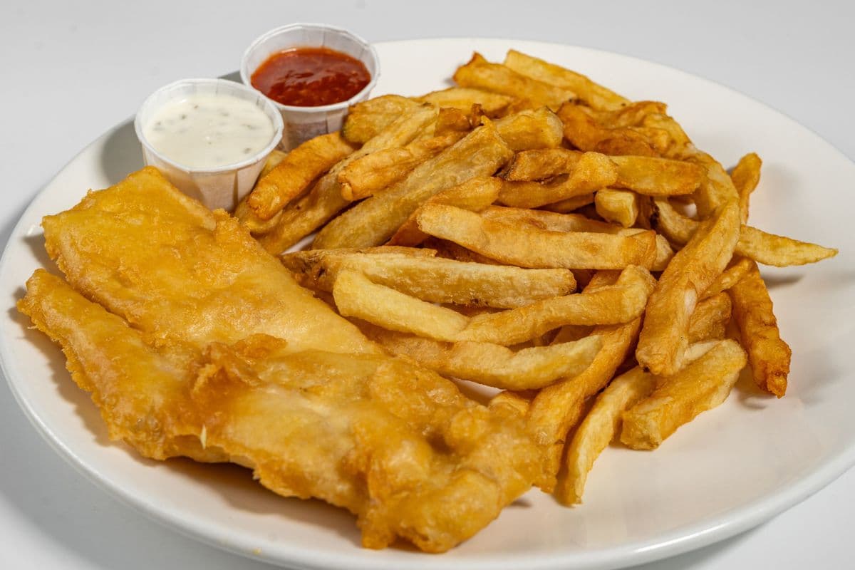 Haddock with  Chips