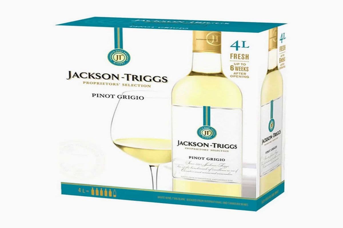 JACKSON TRIGGS PINOT GRIGIO (1 x 4L)