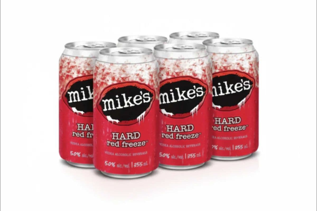 Mike's Hard Red Freeze 6 Can (6 x 355ml)