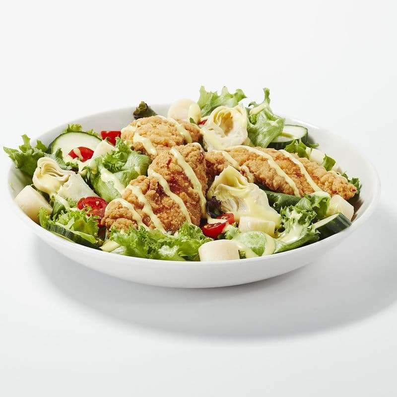 Salade aux tendres de poulet / Chicken tenders salad