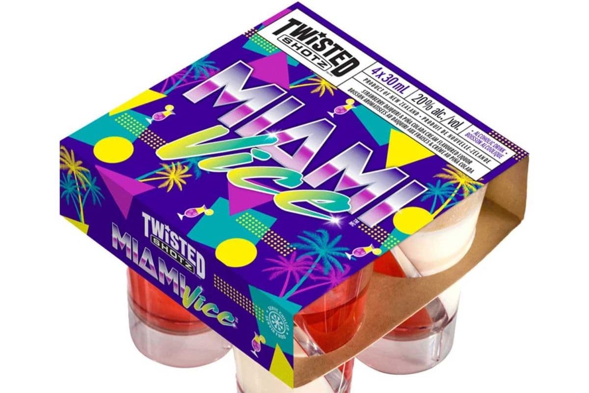 TWISTED SHOTZ MIAMI VICE (4 x 30ml)