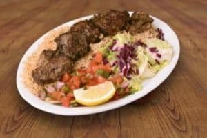 Chopan Kabob Dinner (Lamb Chops)