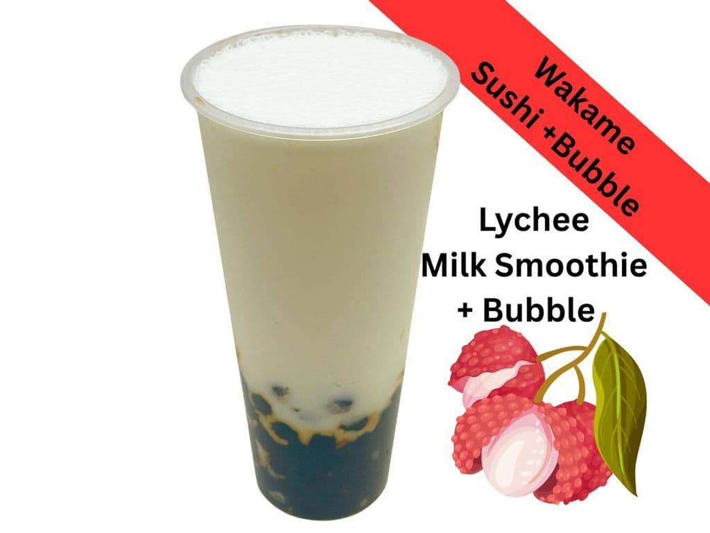 Lychee Smoothie+Bubble 