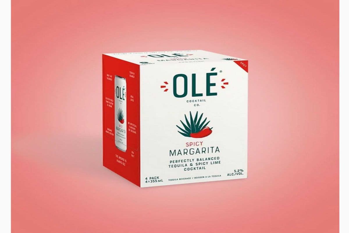OLE SPICY MARGARITA COCKTAIL (4 x 355ML)