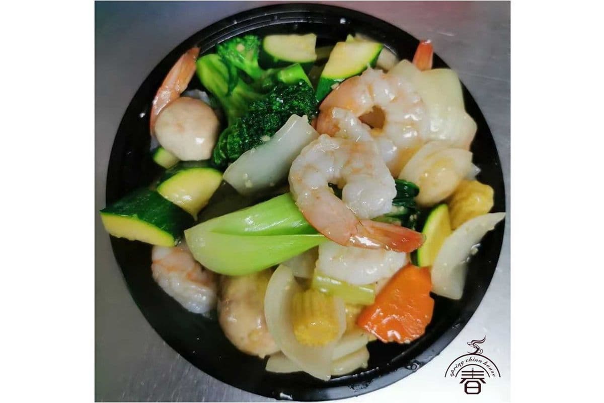 92. Shrimp with Mixed Vegetables