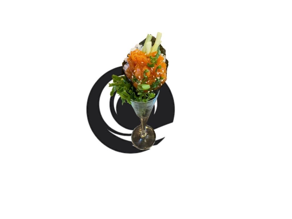 Spicy Salmon Cone