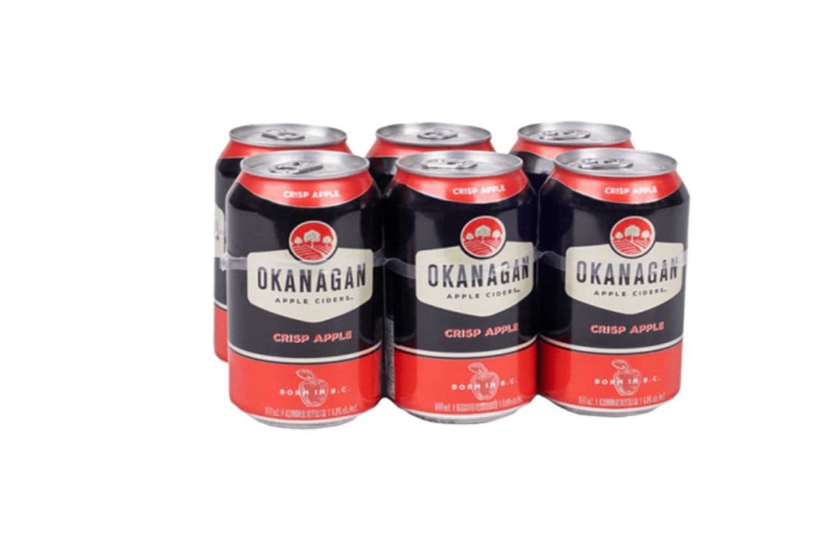 113978. OKANAGAN CRISP APPLE (6 x 355ML (CANS))