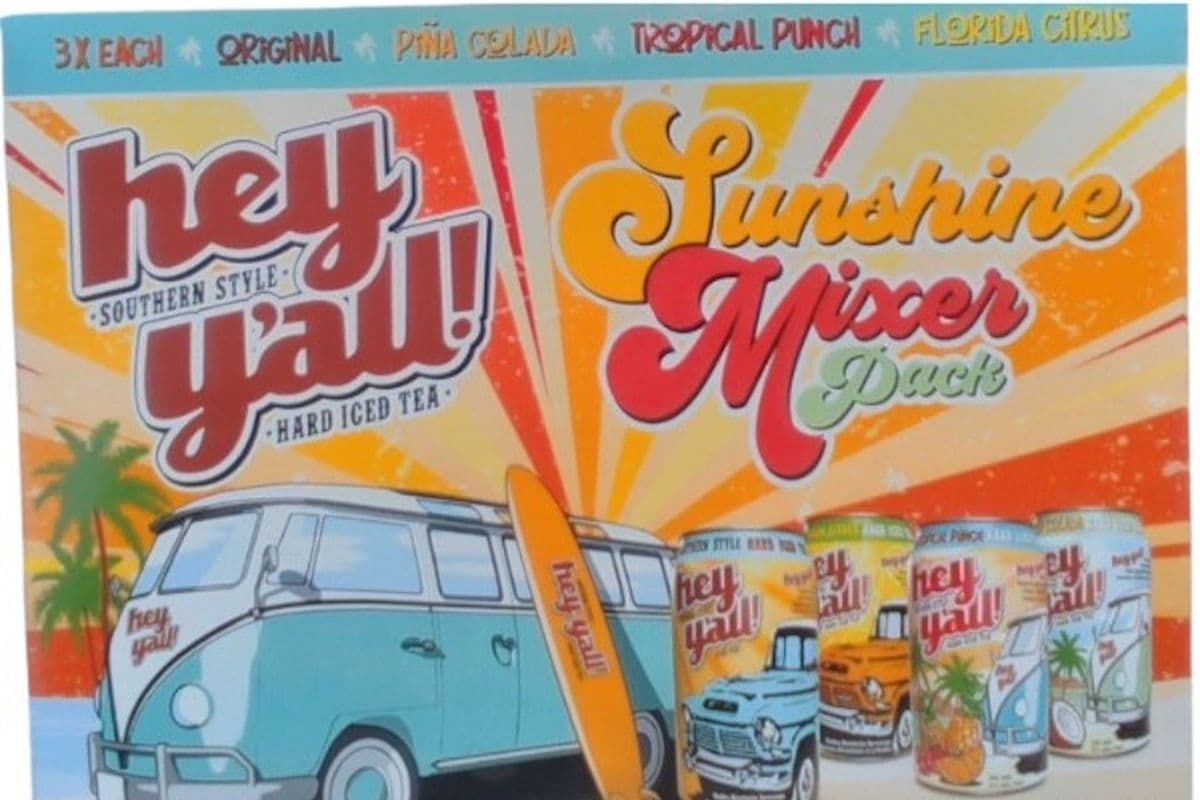 HEY Y'ALL SUNSHINE 12 PIXER PACK (12 x 355ML)