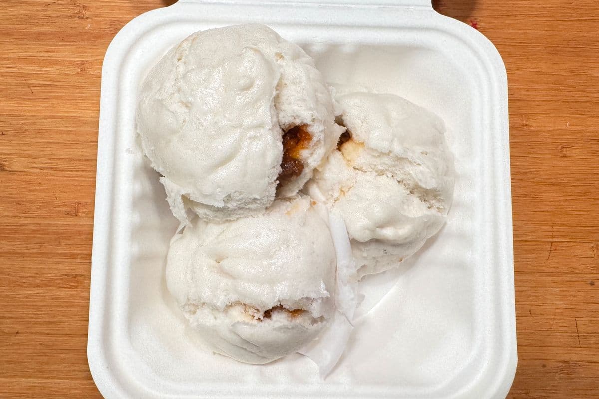 10. Steamed BBQ Pork Bun (3 pcs)