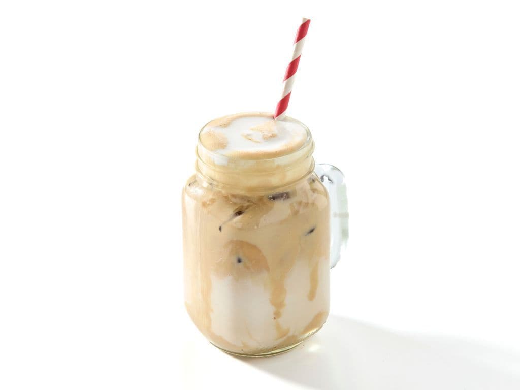 Wh Choco Hazelnut Iced Latte