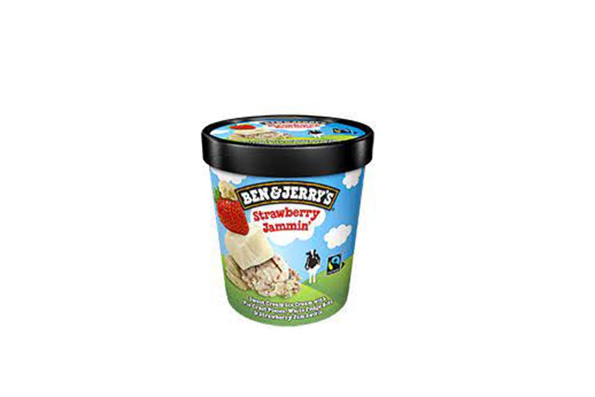 Ben and Jerry's- Strawberry Jammin'
