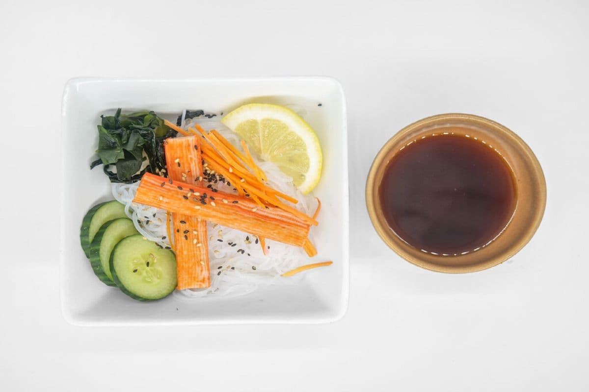 Crab Meat Sunomono Salad