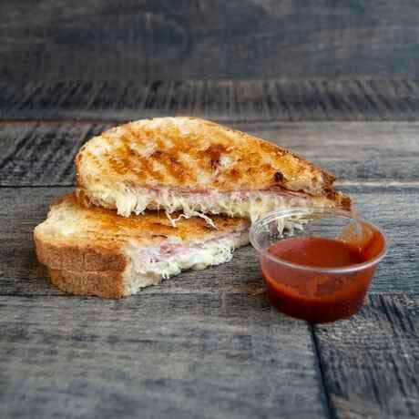 Grilled Cheese and Ham