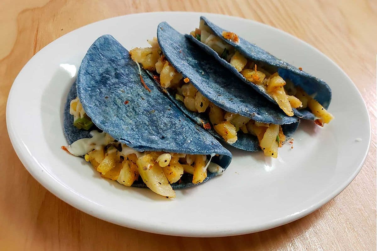 * 3 Veggie Quesadillas