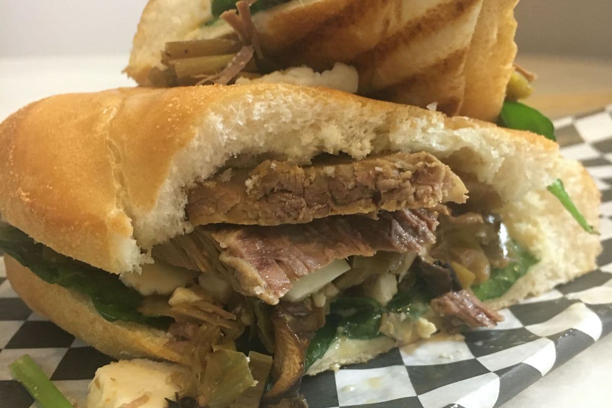Braised Brisket Sandwich