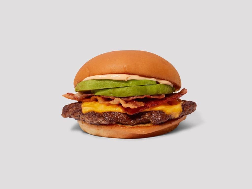 Single Avocado Bacon Burger