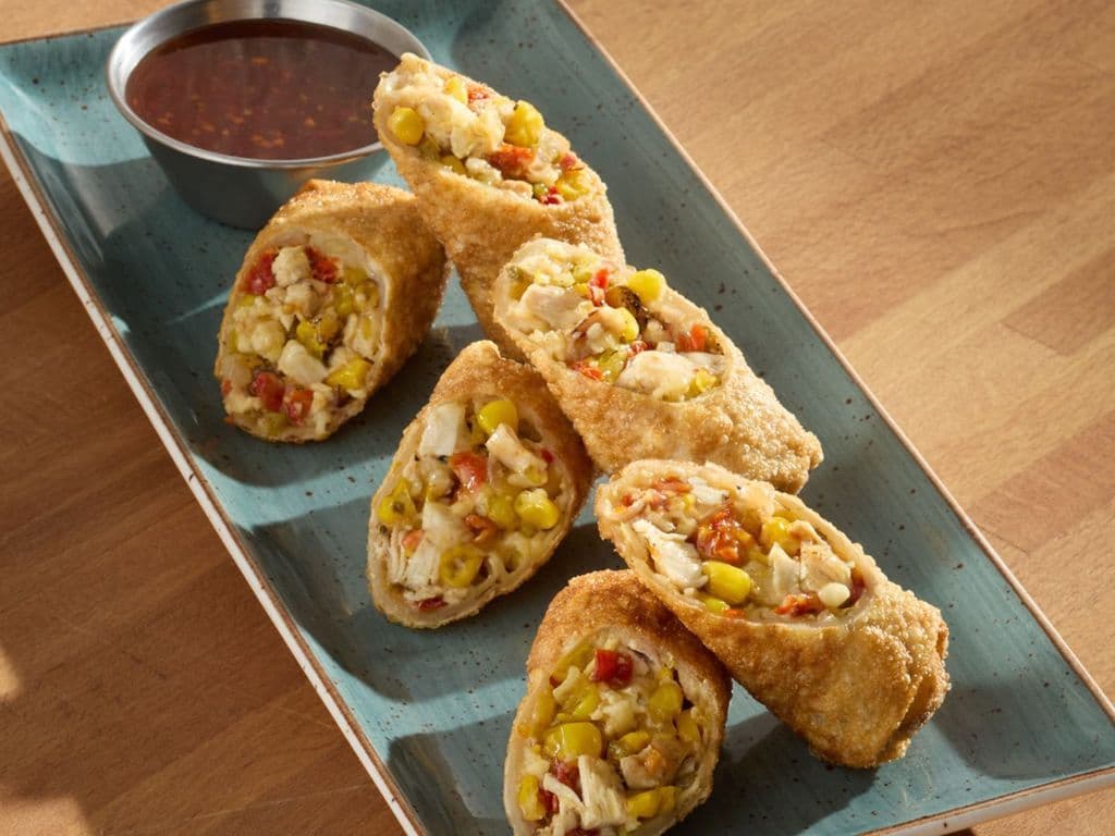 Roasted Garlic Chicken Rolls