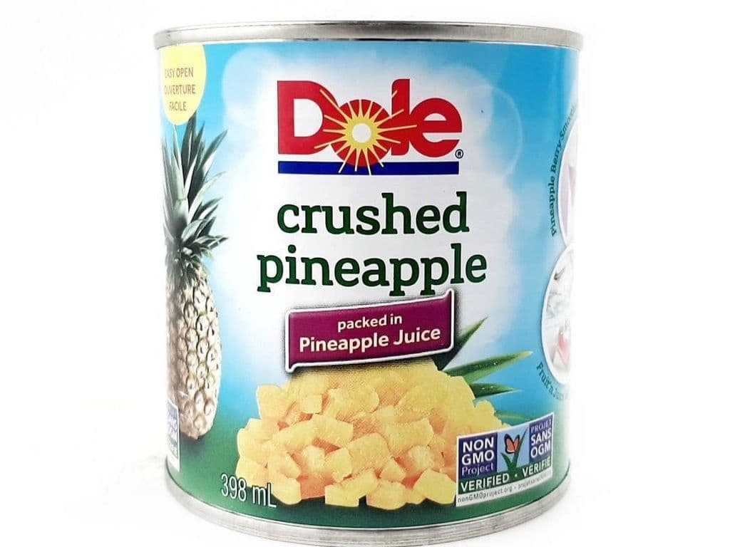 DOLE CRUSHED PINEAPPLE 398ML