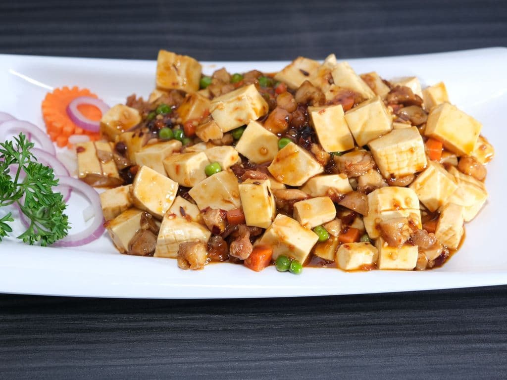 Mapo Tofu (Spicy)(麻婆豆腐)