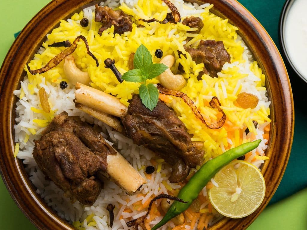 Hyderabadi Goat Dum Biryani
