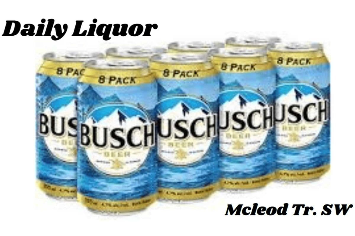 BUSCH LAGER 8CANS (1 x 8 CANS )