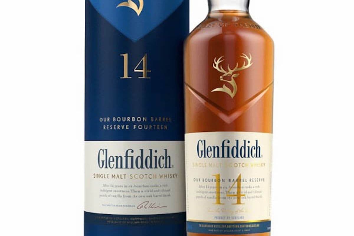 GLENFIDDICH 14YO BOURBON BARREL RESERVE 750ML (1 x 750ml)