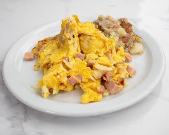  Western Ham and Onion Omelets  / Omelettes Western Jambon et Oignon