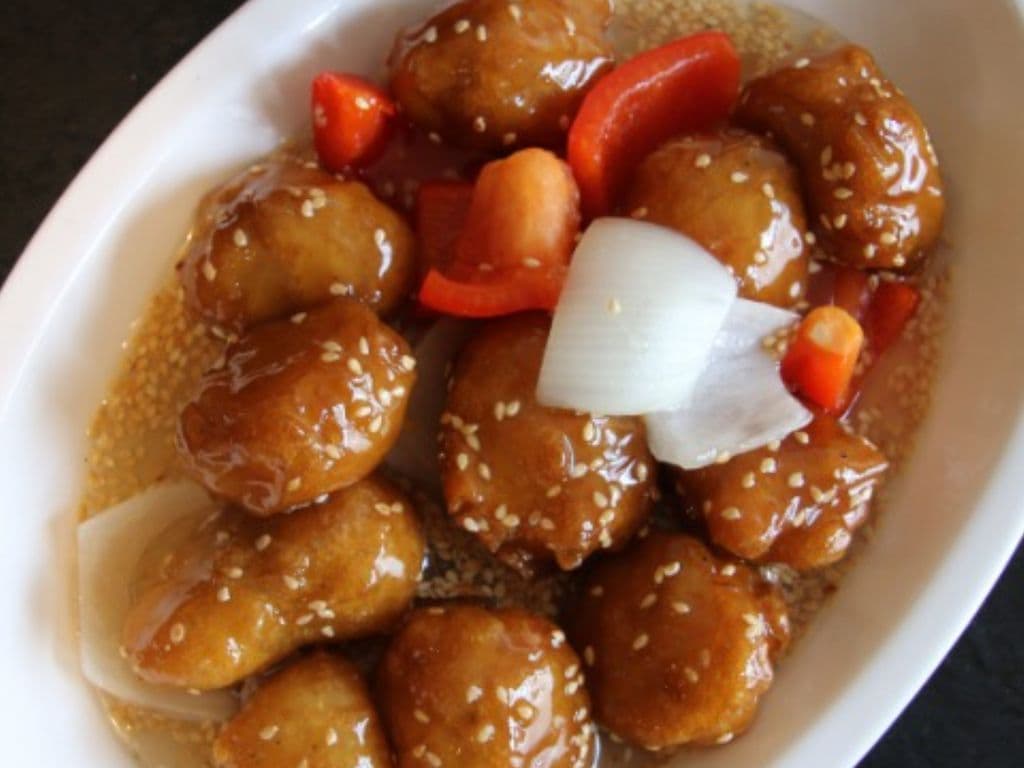 Sesame Chicken Ball