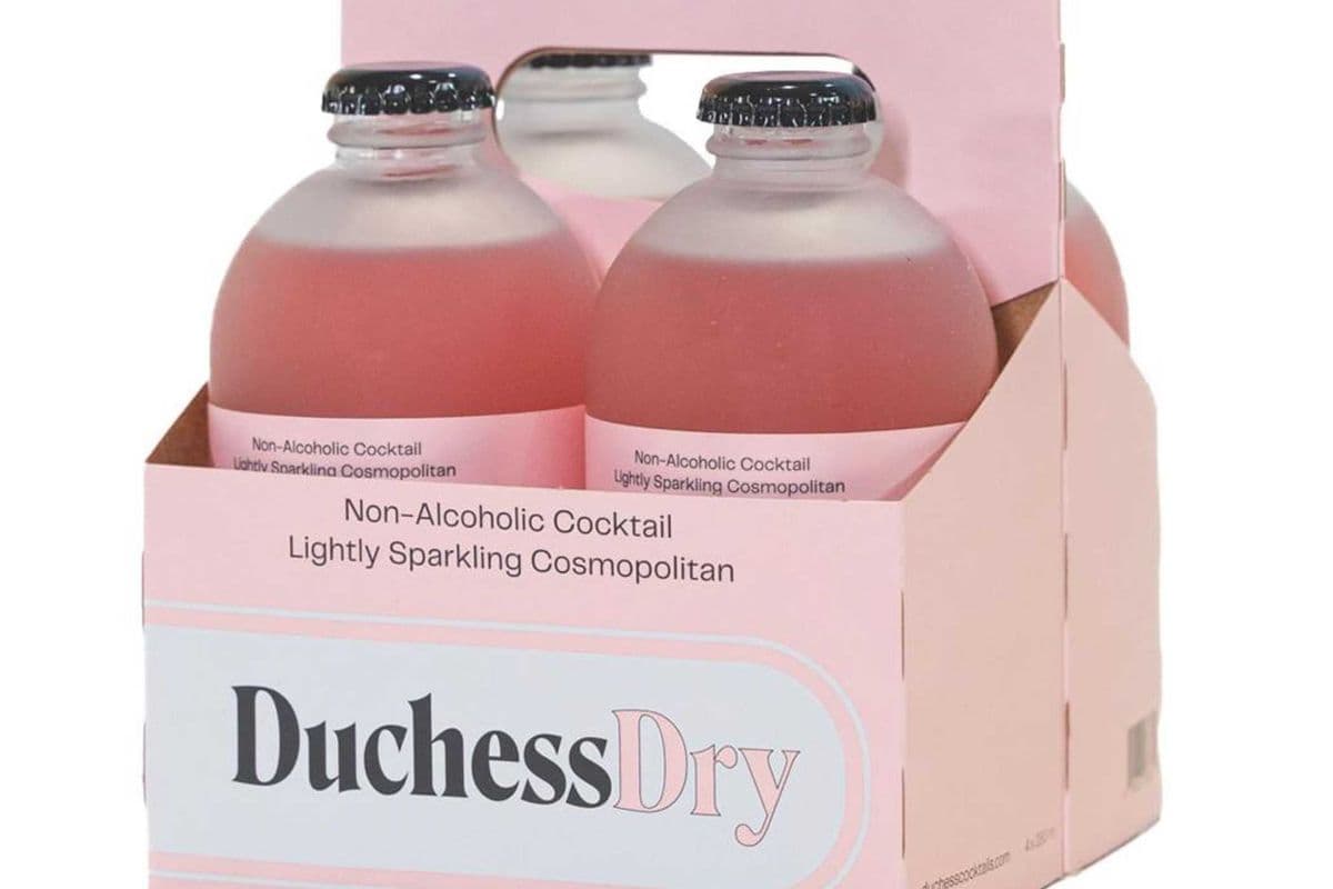 Duchess Dry Non-Alcoholic Cosmopolitan - 4x280mL Bottles