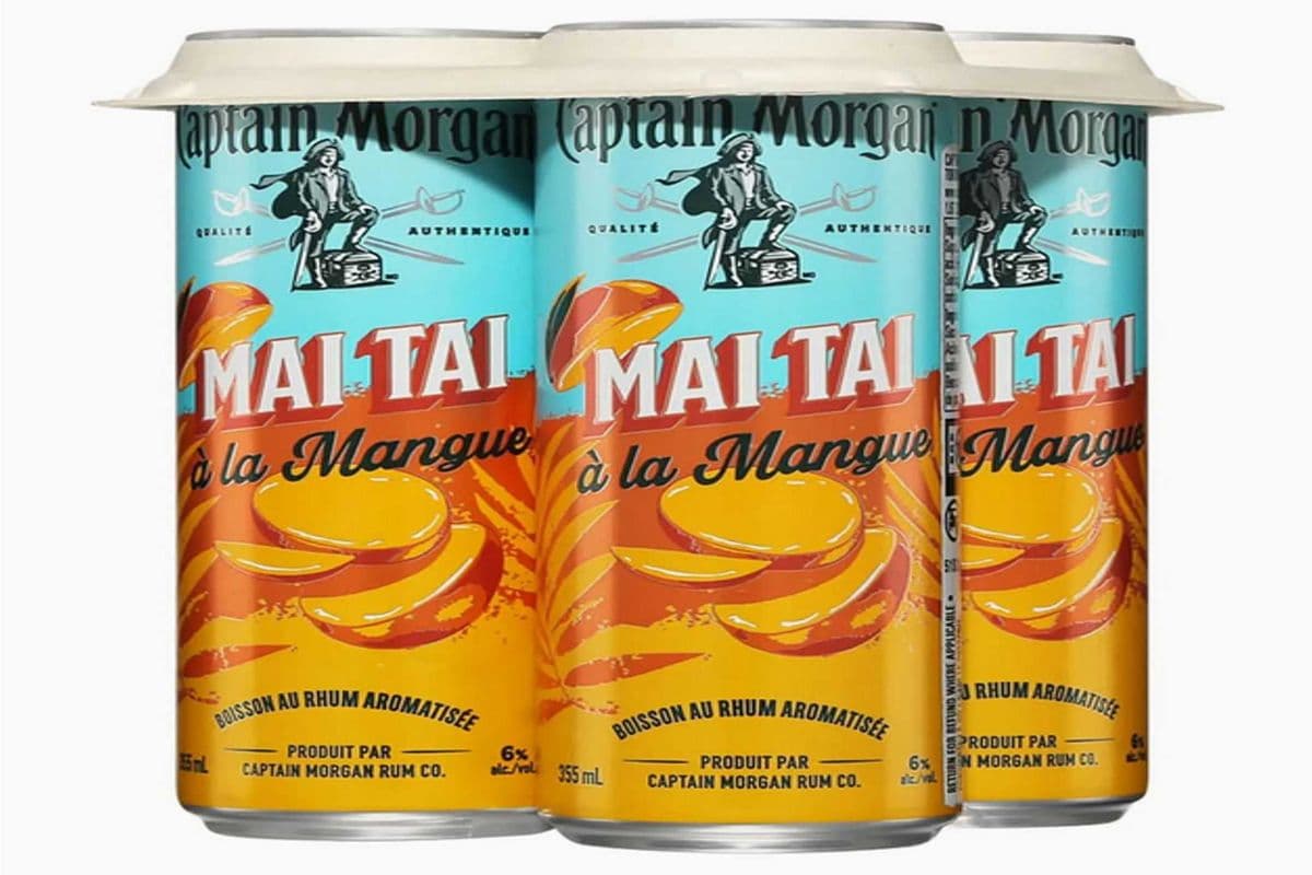 CAPTAIN MORGAN MANGO MAI TAI (4 x 355ML)