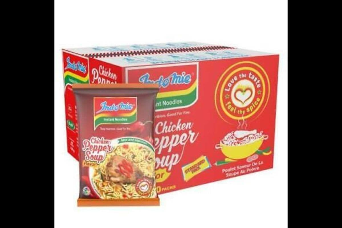 Indomie Noodles Pepper Soup